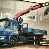 Кран-манипулятор Fassi F155A.0.22 на шасси КамАЗ 65117