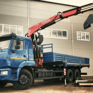Кран-манипулятор Fassi F155A.0.22 на шасси КамАЗ 65117