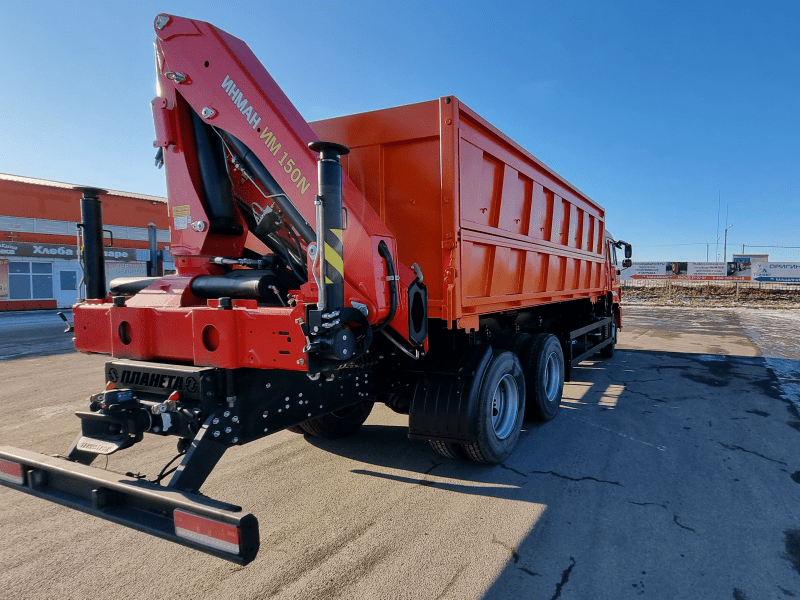 Кран-манипулятор ИНМАН ИМ INMAN 150N на шасси КамАЗ 43118-50