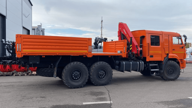 Кран-манипулятор ИНМАН ИМ INMAN 150N на шасси КамАЗ 43118-50