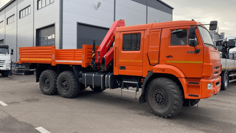 Кран-манипулятор ИНМАН ИМ INMAN 150N на шасси КамАЗ 43118-50
