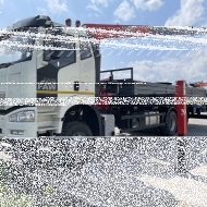 Краны-манипуляторы Horyong КМУ HRS216 на шасси FAW CA3250, борт 6500 мм