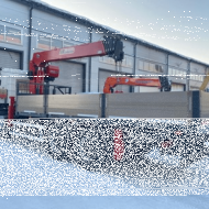 Краны-манипуляторы Horyong КМУ HRS216 на шасси FAW CA3250, борт 6500 мм
