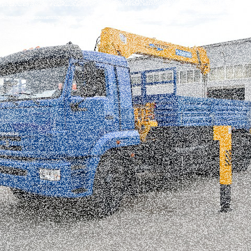 Кран-манипулятор Soosan SCS736L2 на шасси КамАЗ 65117