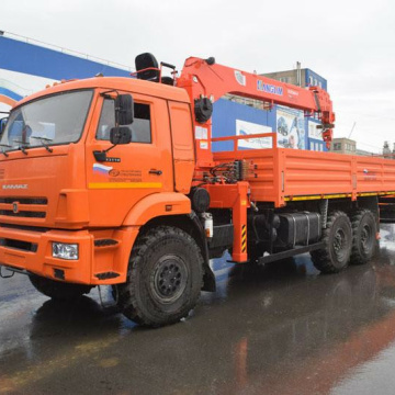 Кран-манипулятор Kanglim KS-1256G-II (780542) на шасси КамАЗ 43118-3027-50