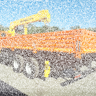 Кран-манипулятор Soosan SCS 866 LS Top с буром на шасси КамАЗ 43118-50