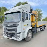 Тросовый кран-манипулятор XCMG SQS 200RU-6 на шасси JAC N200 LONG