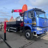 Кран-манипулятор Horyong HRS 216 на шасси FAW CA3310