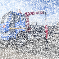 Кран-манипулятор Horyong HRS 216 на шасси FAW CA3310