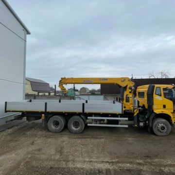 Кран-манипулятор XCMG SQS 300-5 12 тонн на шасси FAW CA3250