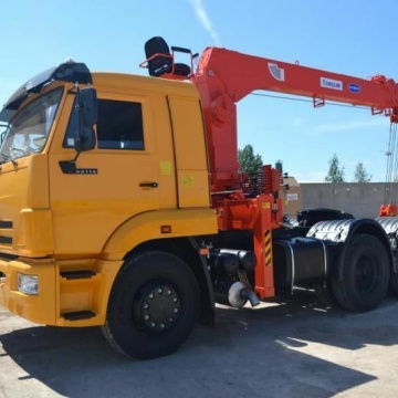 Кран-манипулятор КМУ Kanglim 1256 G2 на шасси КамАЗ 65117