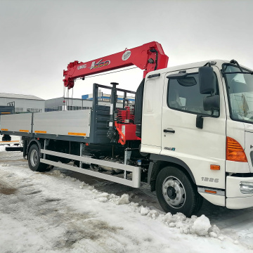 Кран-манипулятор UNIC URV554 на шасси Hino 500