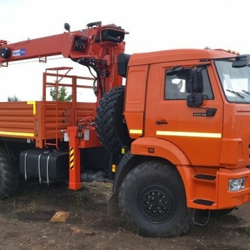 Кран-манипулятор Kanglim 2056 SM на шасси КамАЗ 65117