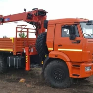 Кран-манипулятор Kanglim 2056 SM на шасси КамАЗ 65117