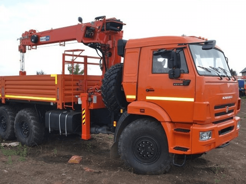 Кран-манипулятор Kanglim 2056 SM на шасси КамАЗ 65117