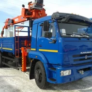 Кран-манипулятор Kanglim 1256 G2 на шасси КамАЗ 43118