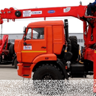 Кран-манипулятор Kanglim 1256 G2 на шасси КамАЗ 43118