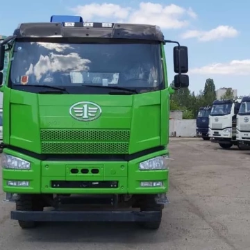 Кран-манипулятор HIAB 190TM-6 на шасси FAW J6 6×4