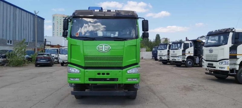 Кран-манипулятор HIAB 190TM-6 на шасси FAW J6 6×4