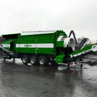 Разделка шин Zemmler Мобильный грохот MULTI SCREEN MS 6700