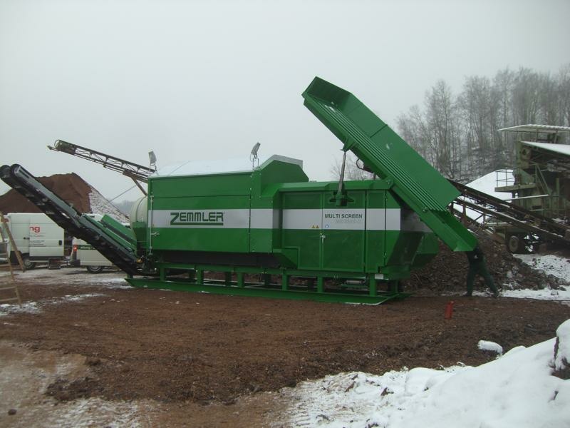 Разделка шин Zemmler Мобильный грохот MULTI SCREEN MS 5200