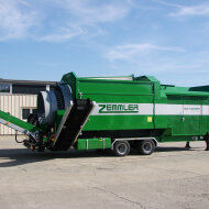 Разделка шин Zemmler Мобильный грохот MULTI SCREEN MS 5200