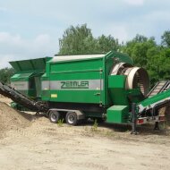Разделка шин Zemmler Мобильный грохот MULTI SCREEN MS 5200