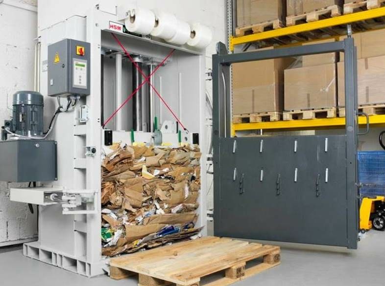 Вертикальный пресс HSM V-Press 1160