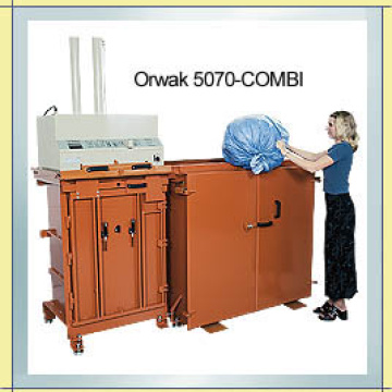 Вертикальный пресс ORWAK 5070 Combi