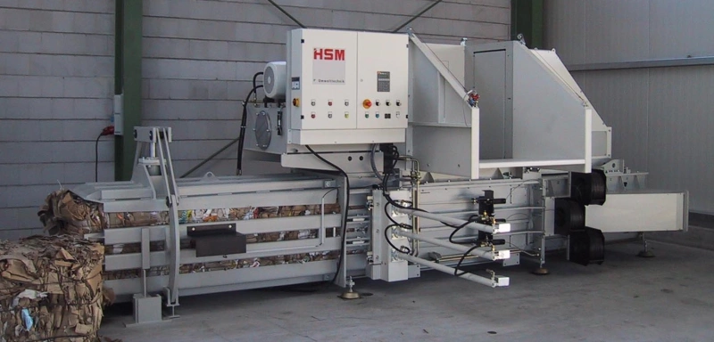 Горизонтальный пресс HSM VK 4012 - 22кВт