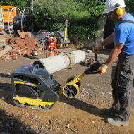 Виброплита реверсивная BOMAG BPR 35/42 D