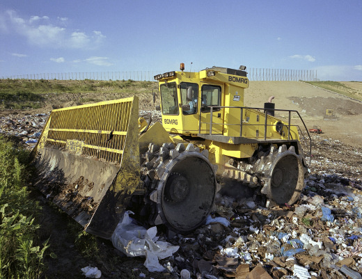 Уплотнитель мусора BOMAG BC 1172 RB-2
