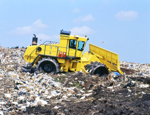 Уплотнитель мусора BOMAG BC 1172 RB-2
