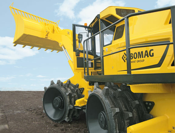 Уплотнитель мусора BOMAG BC 473 RS-3