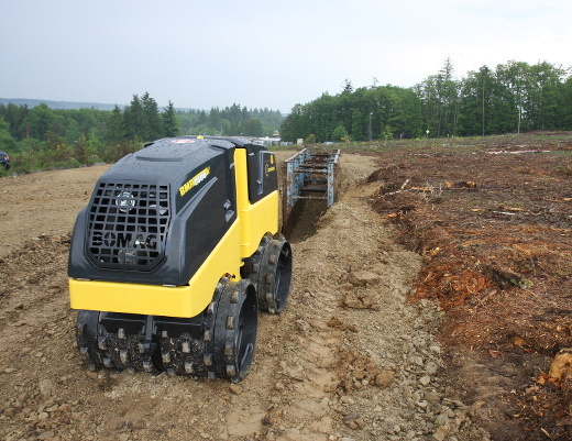 Траншейный уплотнитель BOMAG BMP 8500