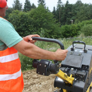 Виброплита реверсивная BOMAG BPR 55/65 D