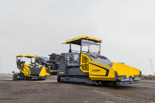 Асфальтоукладчики BOMAG Перегружатель BMF 2500 S