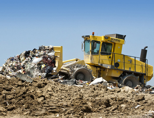 Уплотнитель мусора BOMAG BC 772 RB-2