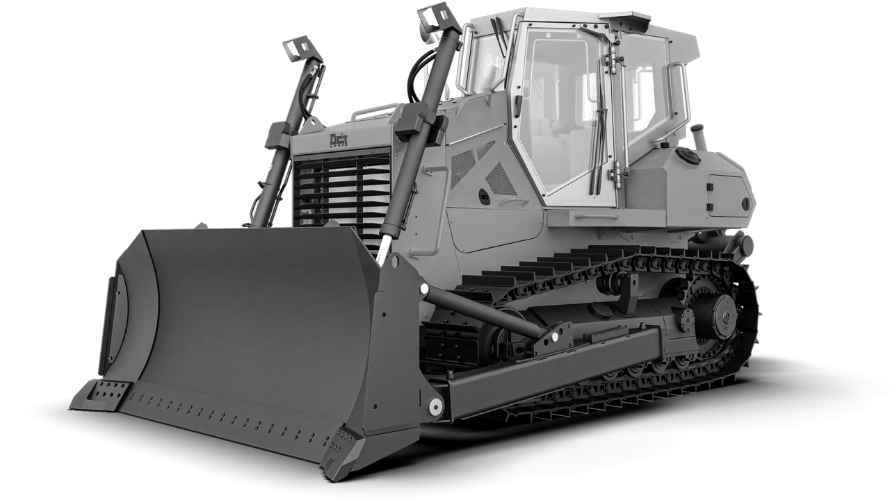 Бульдозер ДСТ-Урал D12E (электрический гибрид) с Мульчерной Установкой, масса 21,5 т