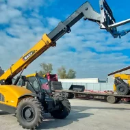 Телескопический погрузчик SANY STH1256A, двигатель CUMMINS QSF3.8 T3 93 кВт, высота подъема 17,1 м, грузоподъемность 5440 кг