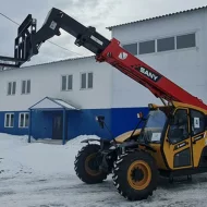 Телескопический погрузчик SANY STH844A, двигатель CUMMINS QSF3.8 T3, 93 кВт, 131,88 л.с., высота подъема 13,4 м, грузоподъемность 3 630 кг