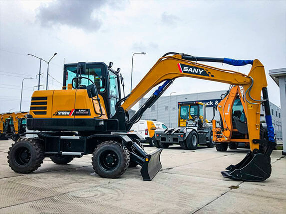 Колесный экскаватор SANY SY65W