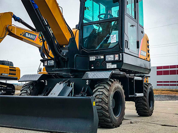 Колесный экскаватор SANY SY65W