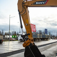 Колесный экскаватор SANY SY215W