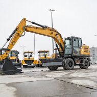 Колесный экскаватор SANY SY185W