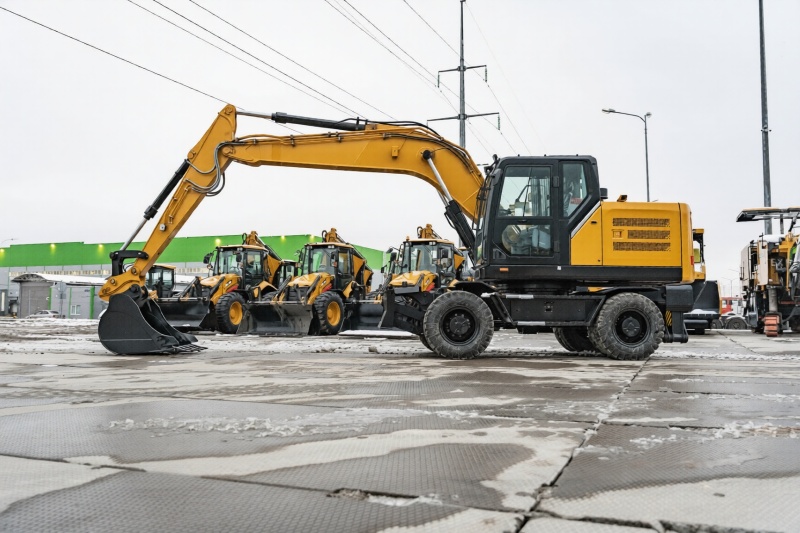 Колесный экскаватор SANY SY185W