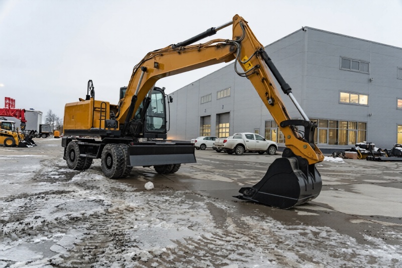 Колесный экскаватор SANY SY185W