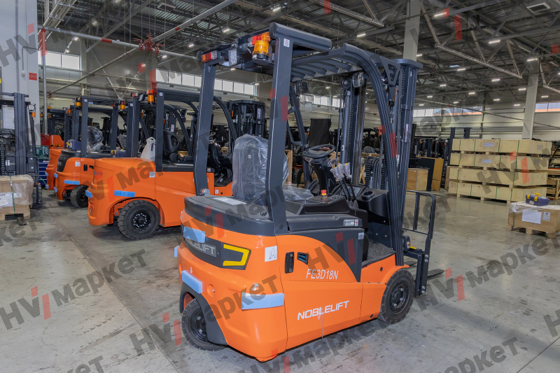 Электрический вилочный погрузчик FE3D18N Duplex mast (Свинц-кислот 455Ач, FFL, В-3000мм) HV Market