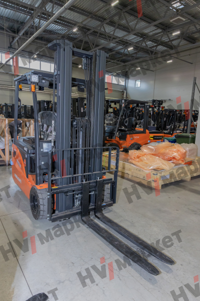 Электрический вилочный погрузчик FE3D20N Duplex mast (Свинц-кислот 560Ач, FFL, В-3000мм) HV Market