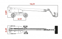 Телескопический подъемник LGMG T38J HV Market